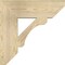Ekena Millwork Legacy Slat Rough Sawn Bracket, Douglas Fir, 6"W x 22"D x 22"H BKT06X22X22LEC06RDF - alternate 3